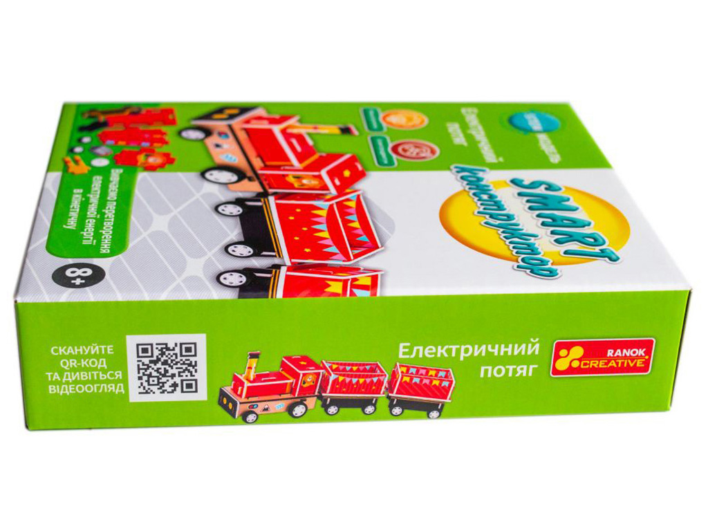SMART конструктор "Электрический поезд", Ranok Creative 10100704У