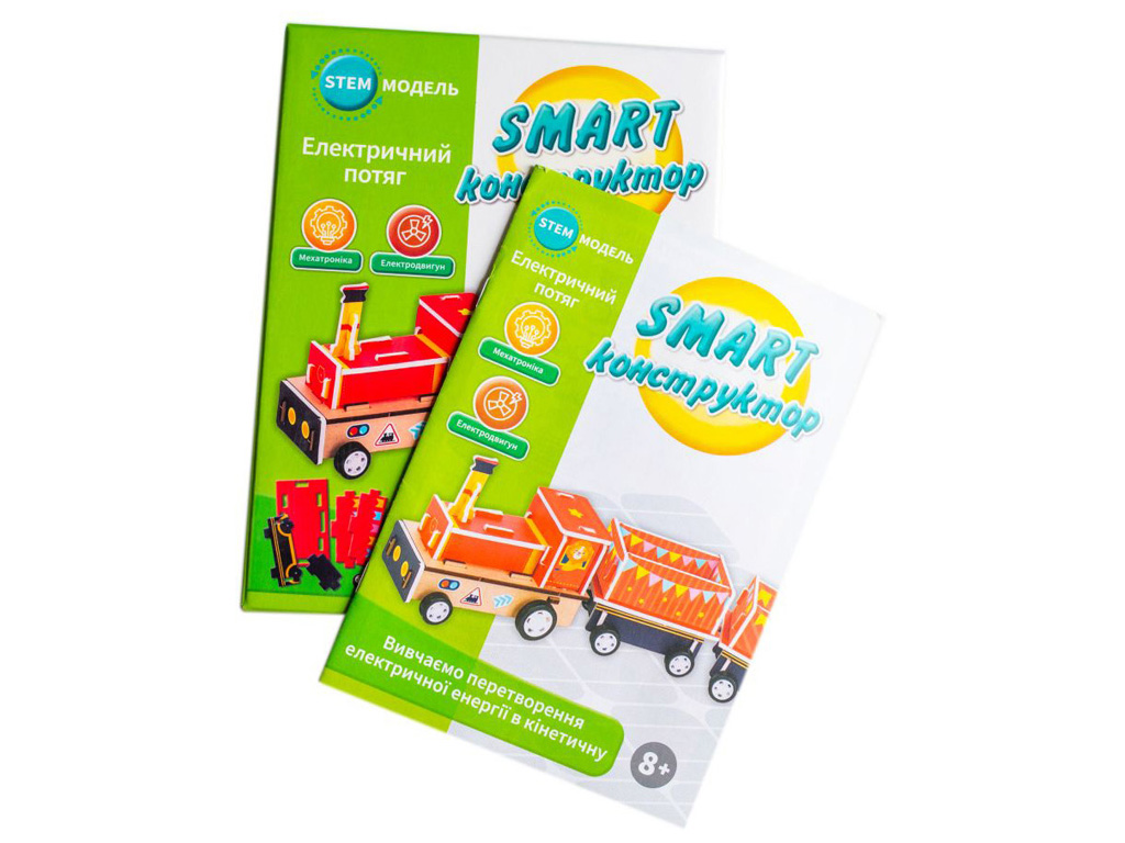 SMART конструктор "Электрический поезд", Ranok Creative 10100704У