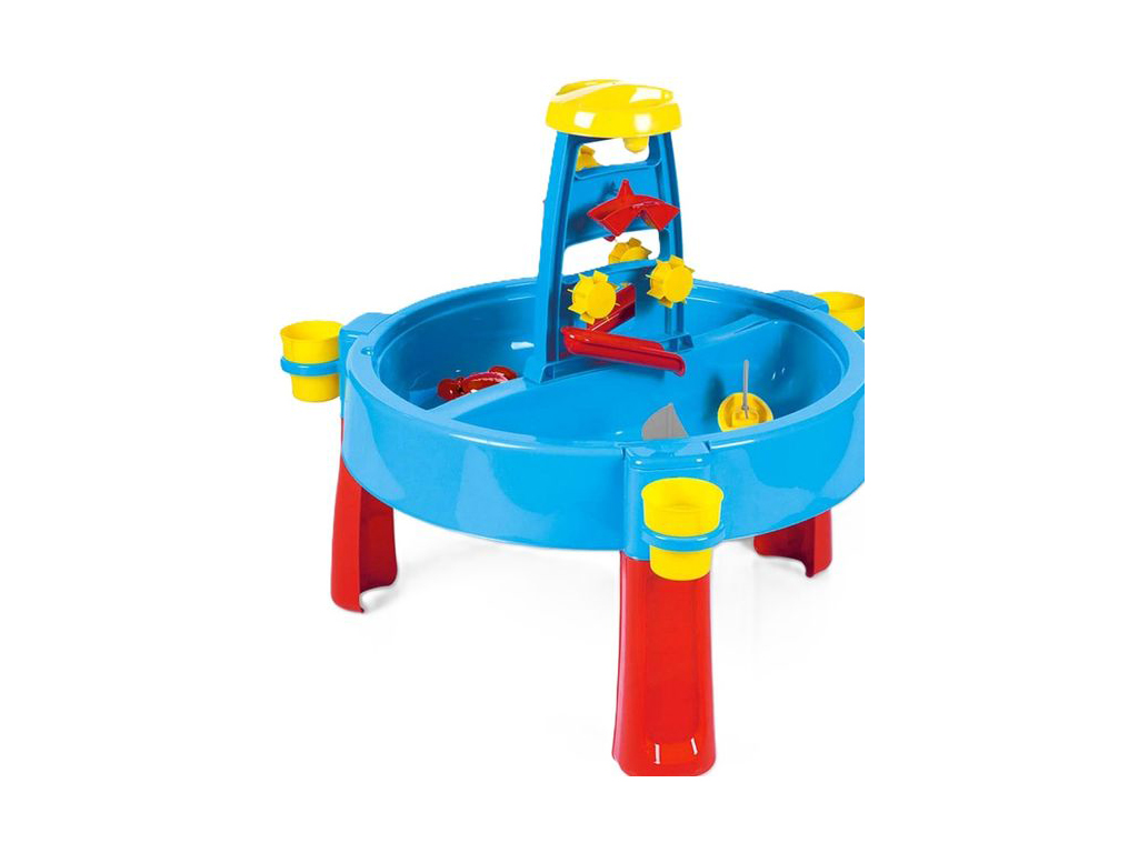 Столик для воды и песка 3в1, с аксессуарами, DOLU Toy Factory 3070