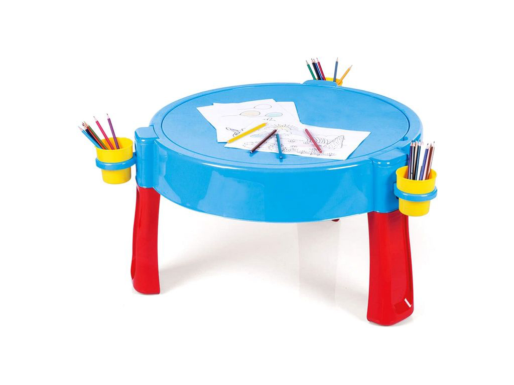 Столик для воды и песка 3в1, с аксессуарами, DOLU Toy Factory 3070