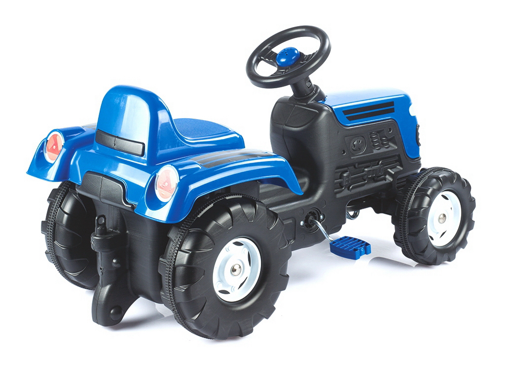 Каталка педальна Трактор, DOLU Toy Factory