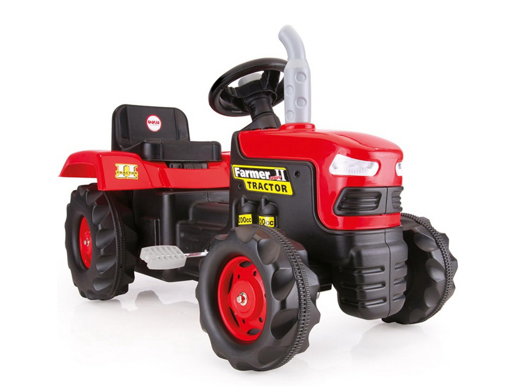 Каталка педальна Трактор, DOLU Toy Factory