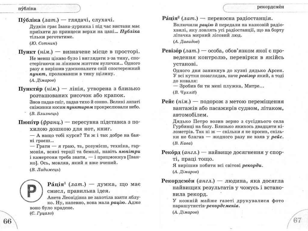 Словарь "Иноязычных слов", 1-4 класса НУШ, Т.И. Крешно, Ранок