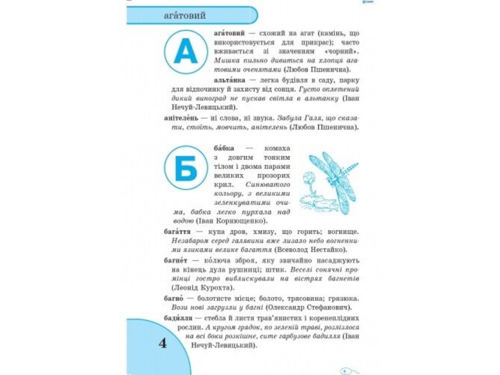 Словарь "Языковых трудностей", 1–4 класса НУШ, Н.А. Воскресенская, Ранок