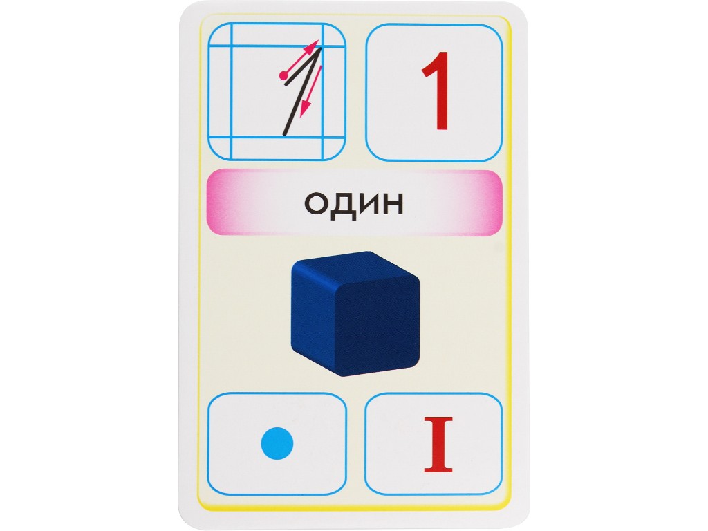 НУШ. Флэш-карты. Математика. 1 класс, серия "НМК «Математика» 1 класс", Издательство "Утро" учебная