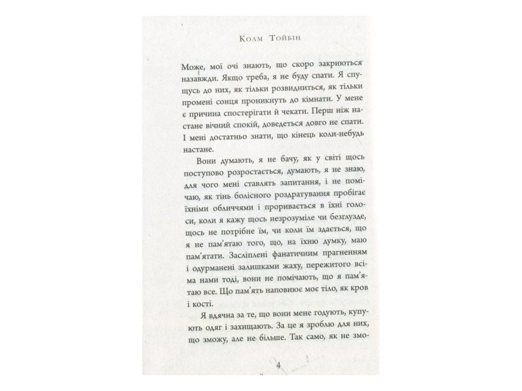 Роман, "Завіт Марії", Колм Тойбін, Фабула