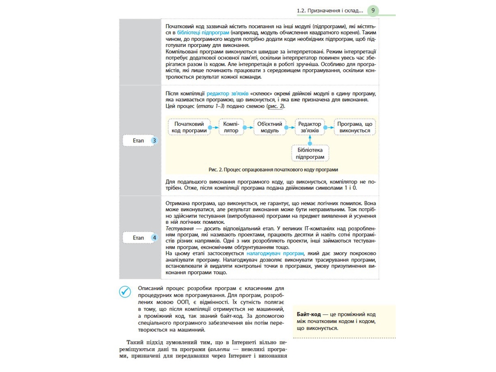 Учебник "Информатика", 10 класс профильный уровень, В. Потиенко, Н. Речич, Ранок