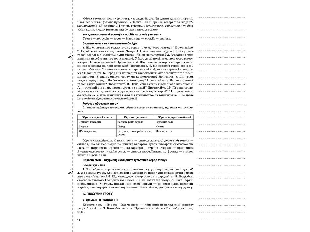 Пособие "Украинская литература. II семестр", 10 класс, О. В. Слюнина, Основа