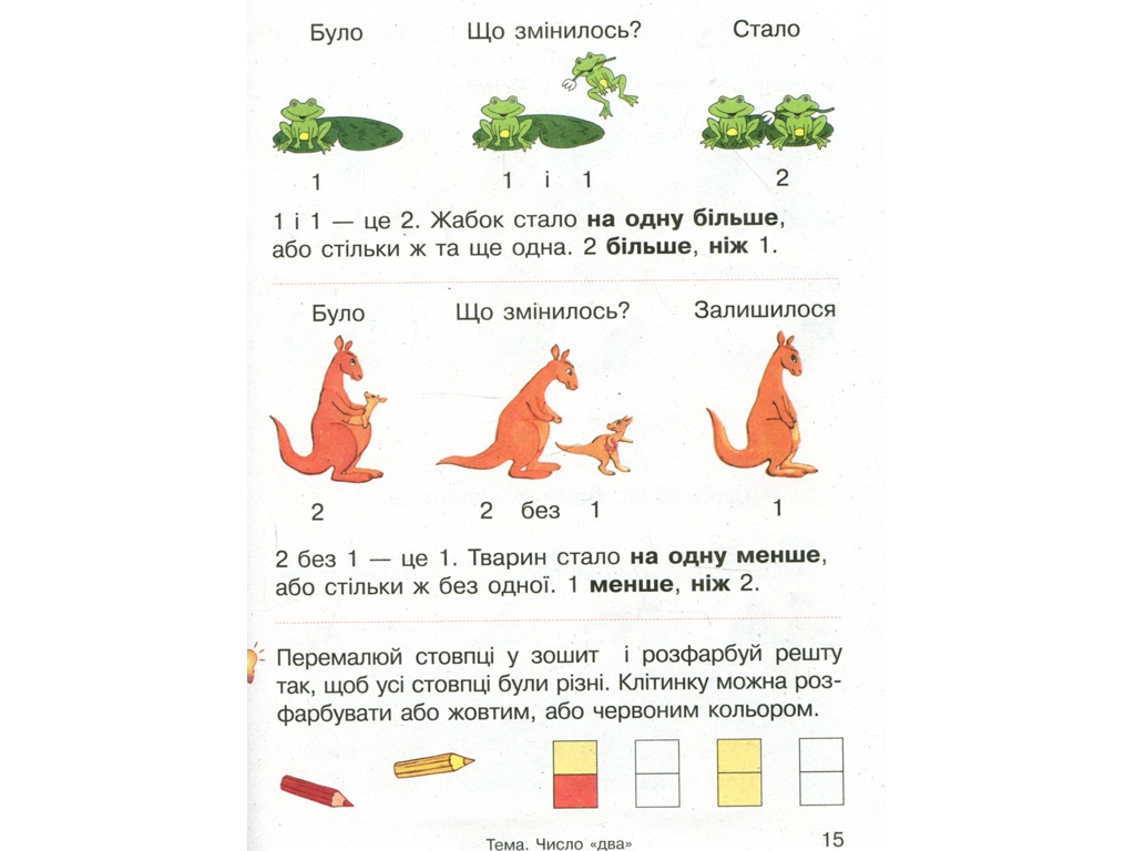 Учебник "Математика", 1 класс НУШ, О. Гись, И. Филяк, Ранок
