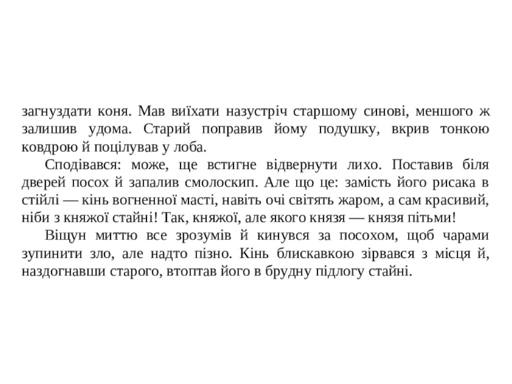 Современная проза Украины, Янтарь, Фабула