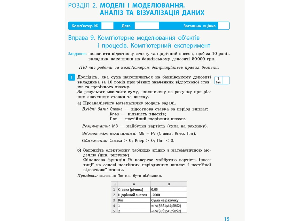 Рабочая тетрадь "Информатика. 10(11) класс. Уровень стандарт", А. Бондаренко, В. Ластовецкий, Ранок