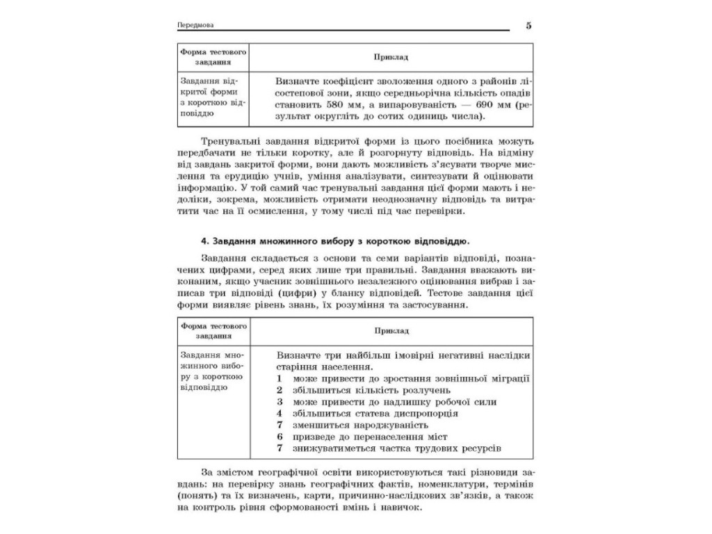 Пособие "Полный курс географии в тестах", 10-11 класс, Г. Довгань, О. Стадник, Ранок