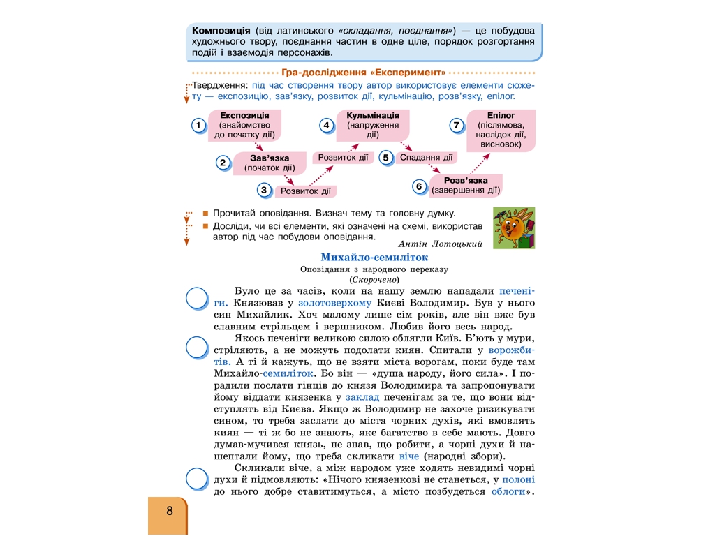 Учебное пособие "Украинский язык и чтение", 4 класс НУШ ч.1.2, Г. Иванцов, Ранок