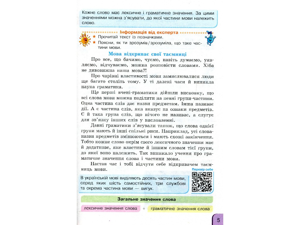 Посібник "Українська мова та читання", 3 клас НУШ ч.2, Г. Іванців, Ранок