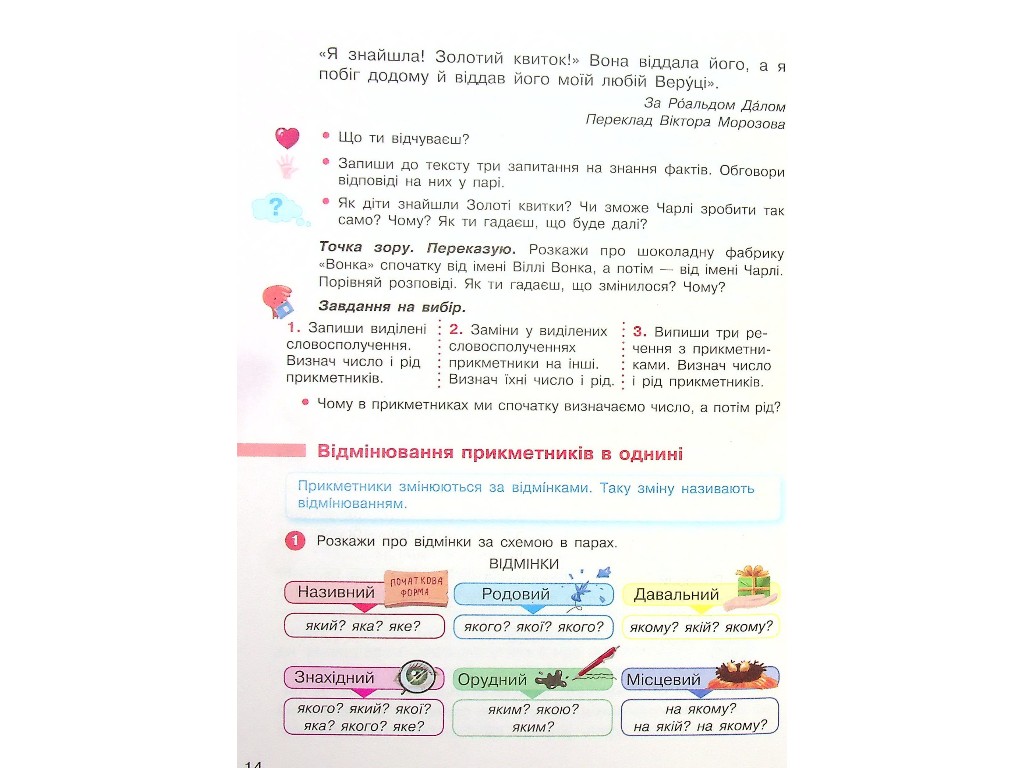 Учебник "НУШ Украинский язык и чтение", 4 класс, Часть 2, Большакова И.А., Ранок