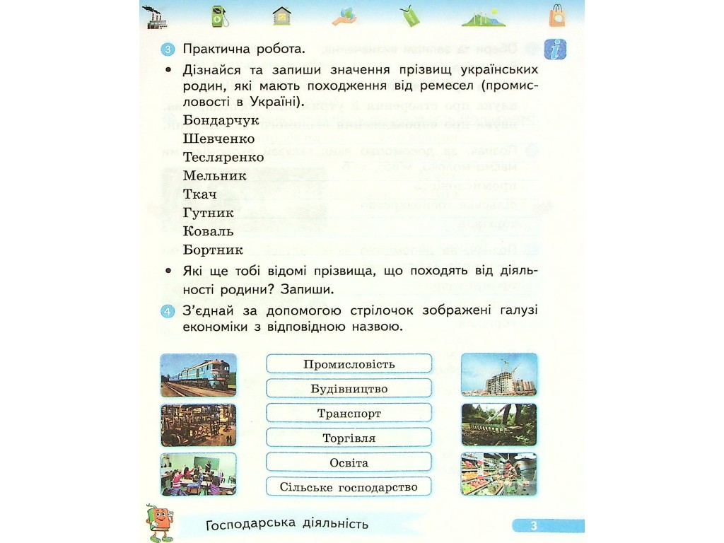 Робочий зошит "Фінансова грамотність", НУШ, 3 клас, І. Гусельникова, Ранок