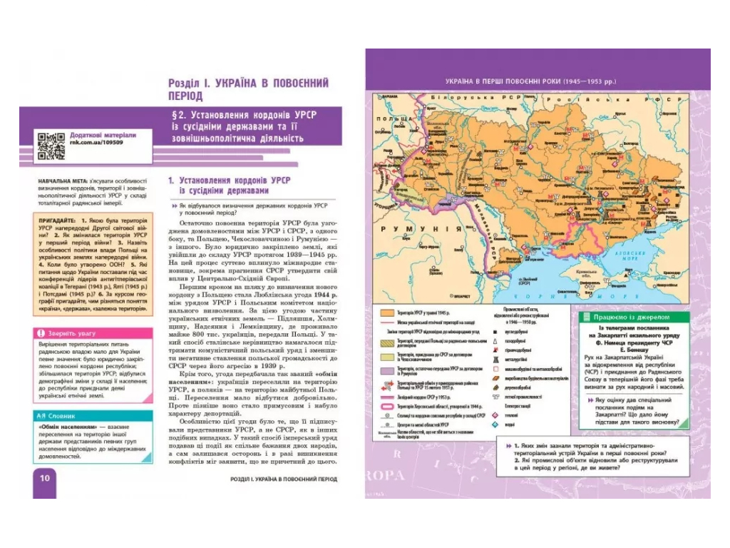 Підручник "Історія України", 11 клас стандарт, А. Галімов, О. Гісем, О. Мартинюк, Ранок
