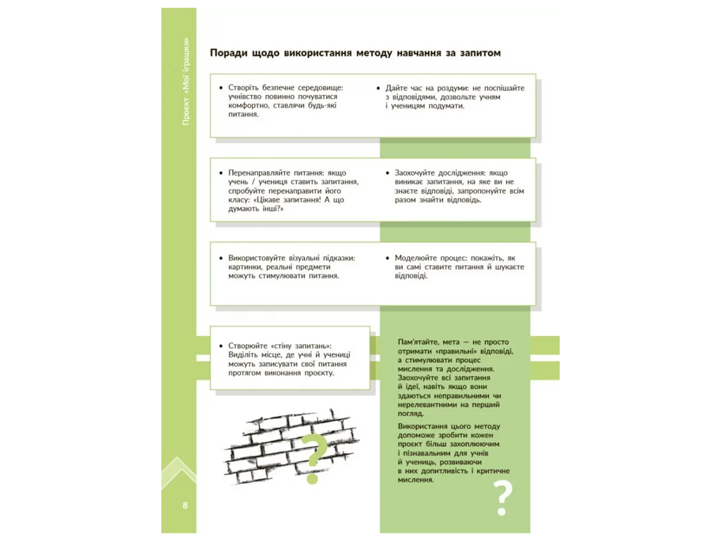 НУШ 1-4 класс, STEM-старт, Методическое пособие, Проект Мои игрушки, Ранок