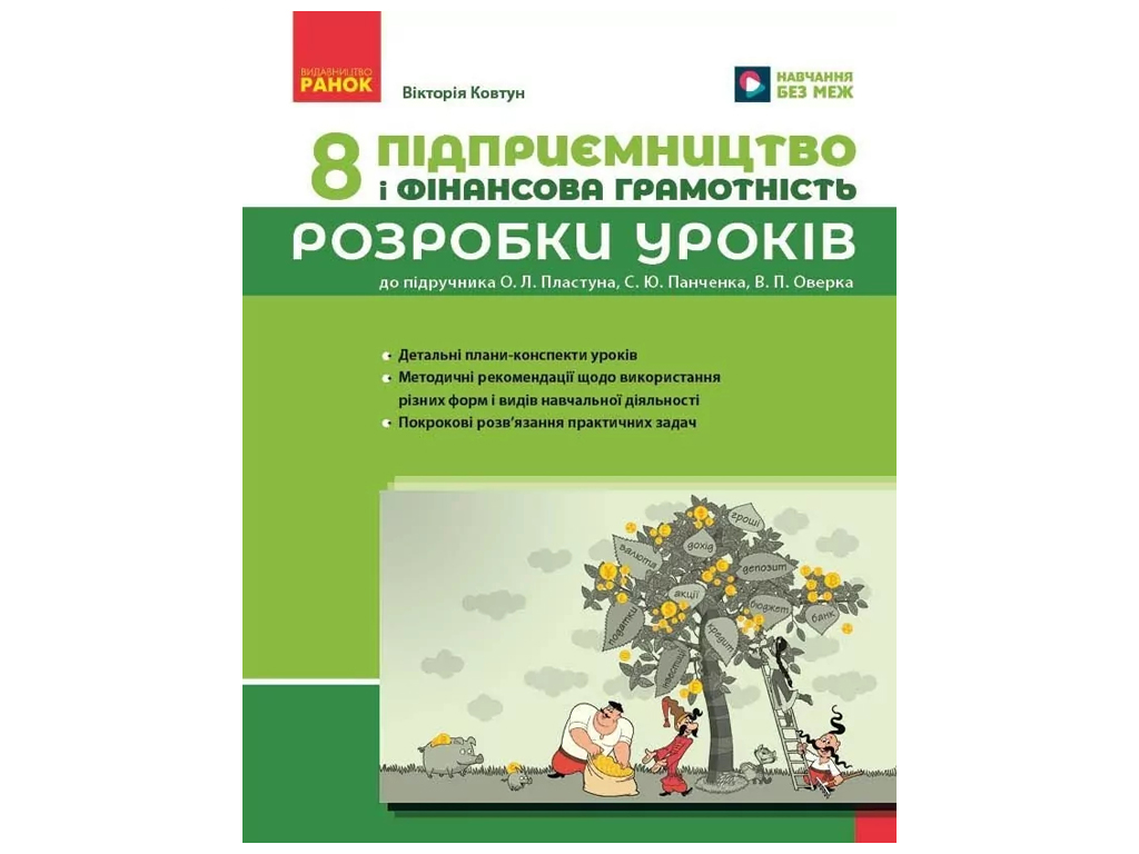 НУШ 8 класс, Предпринимательство и фин, ансовая грамотность, Разработки уроков к учебнику Пластун О,