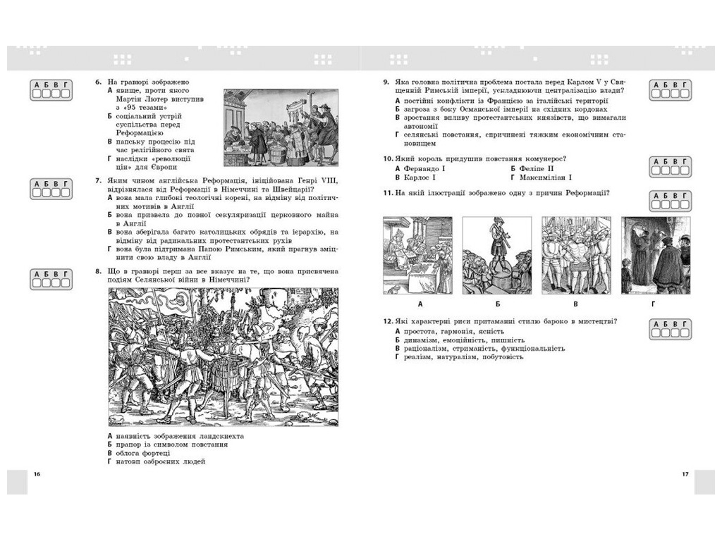 НУШ 8 класс "Всемирная история, Текущая и итоговая оценка по группам результатов", Ранок