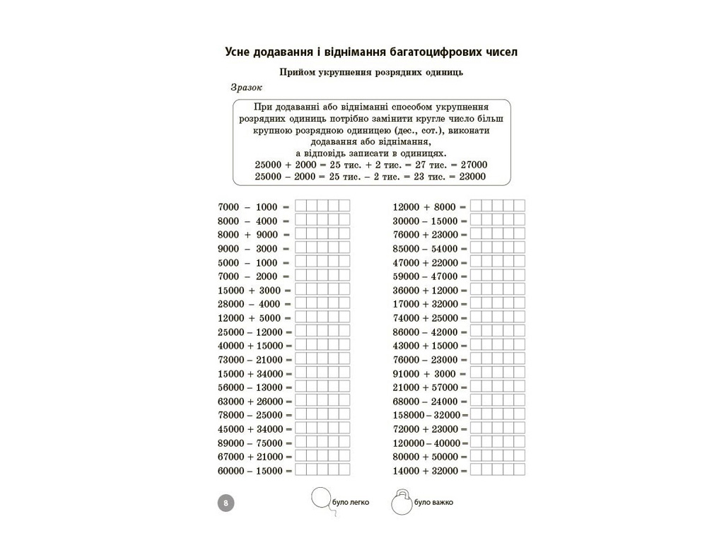 Веселий тренажер "Математика, 4 клас, 5000 завдань", Основа