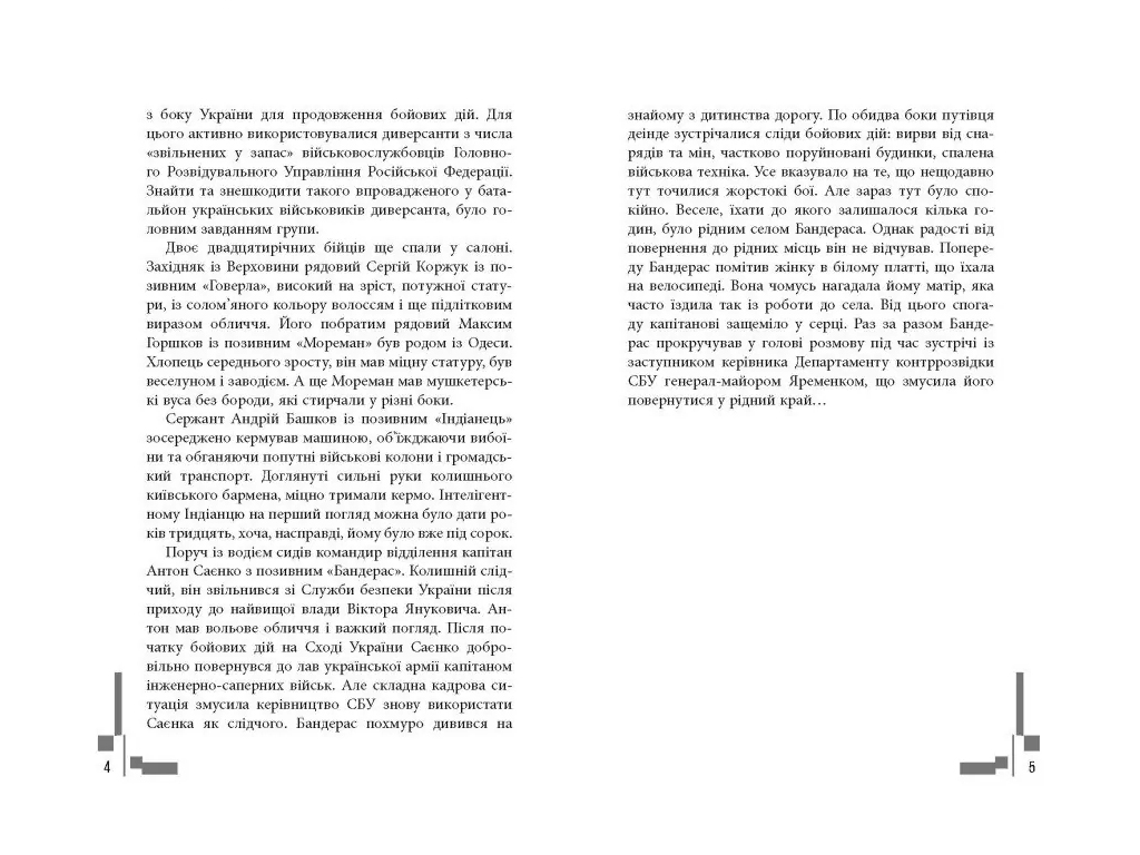 Современная проза Украины, Позывной Бандерас, Фабула ФБ1444045У