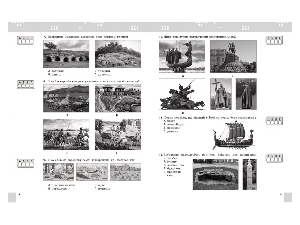 НУШ 7 класс, История Украины, Текущая и итоговая оценка по группам результатов + диагностик