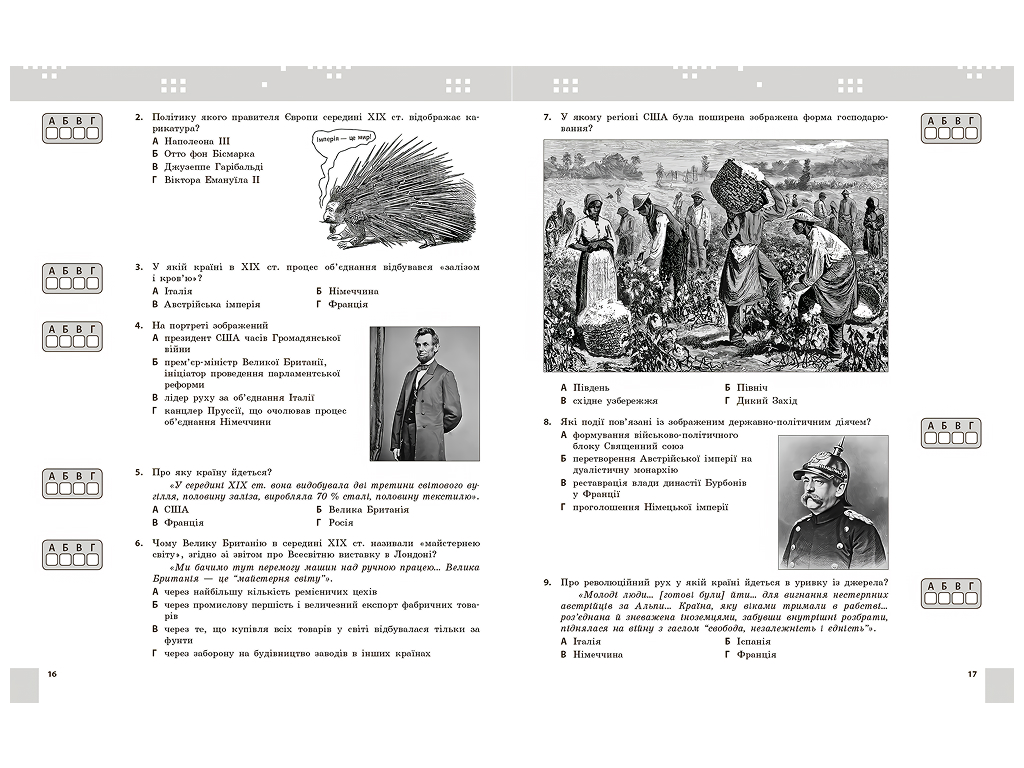 НУШ 9 класс, Всемирная история. Текущая и итоговая оценка по группам результатов.