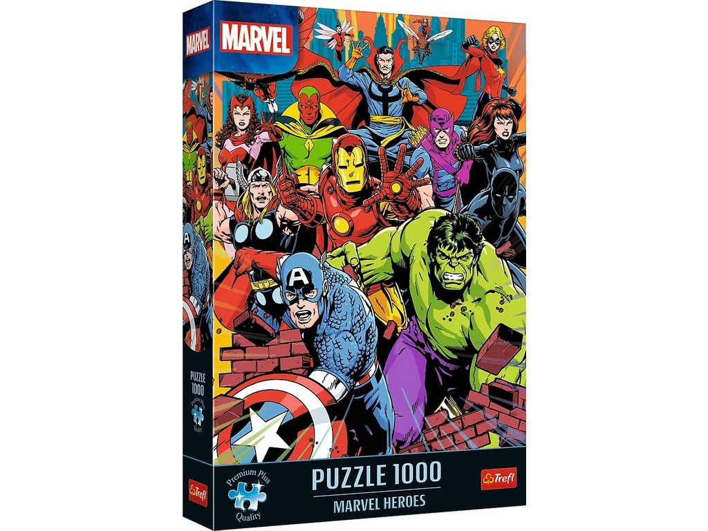 Пазли Trefl Marvel Heroes Месники, 1000 елементів