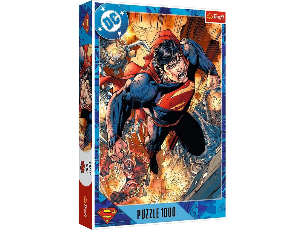 Пазли Trefl DC Superman в дії, 1000 елементів