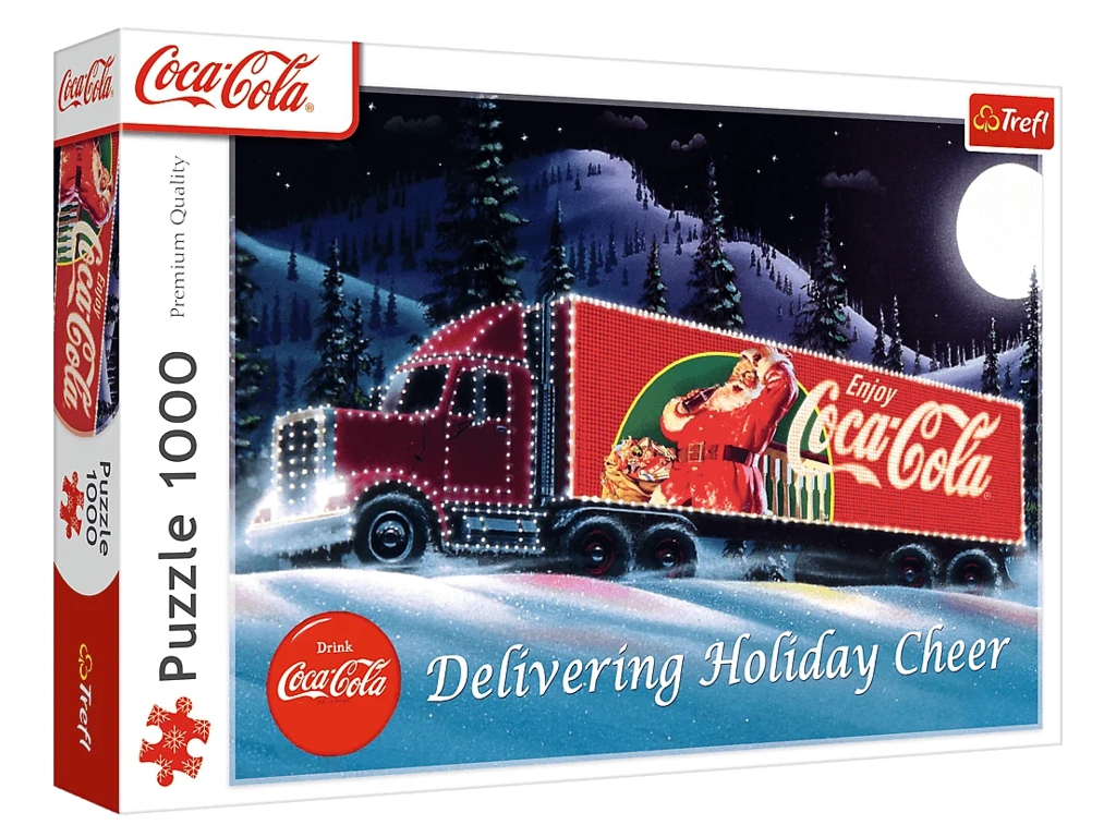 Пазли Trefl Coca-Cola Різдвяний караван, 1000 елементів