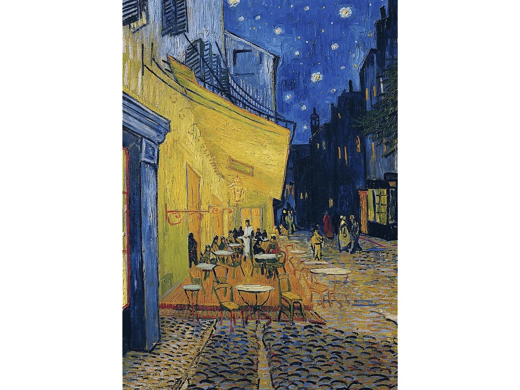 Пазли Trefl Art Collection Тераса кафе вночі, 1000 елементів