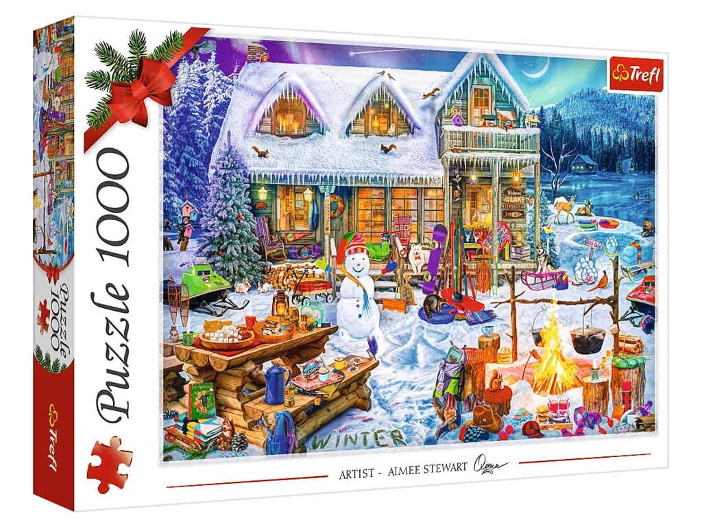 Пазлы Trefl XMAS Зимнее время, 1000 элементов