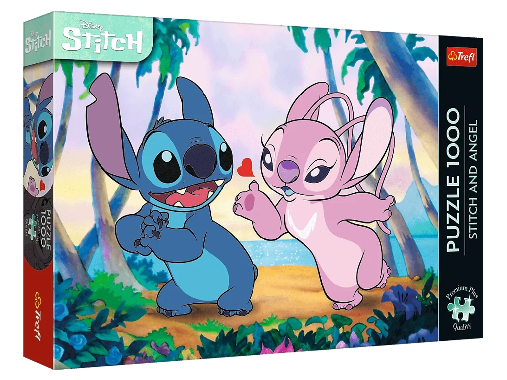 Пазлы Trefl Premium Lilo and Stitch, 1000 элементов