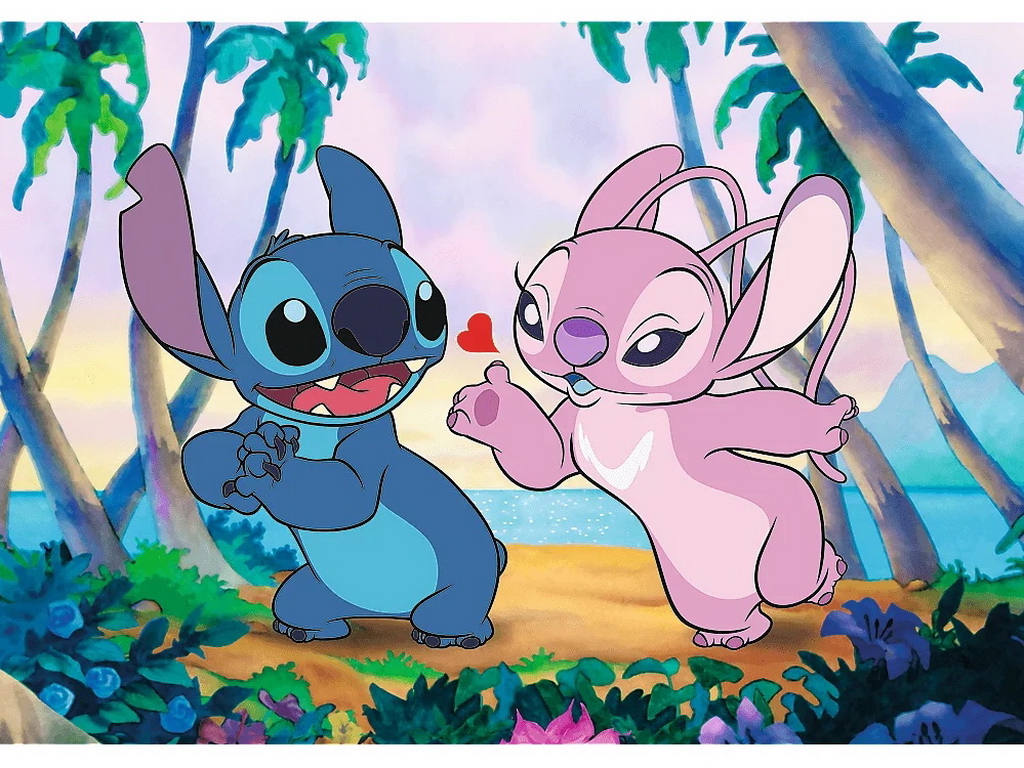 Пазлы Trefl Premium Lilo and Stitch, 1000 элементов