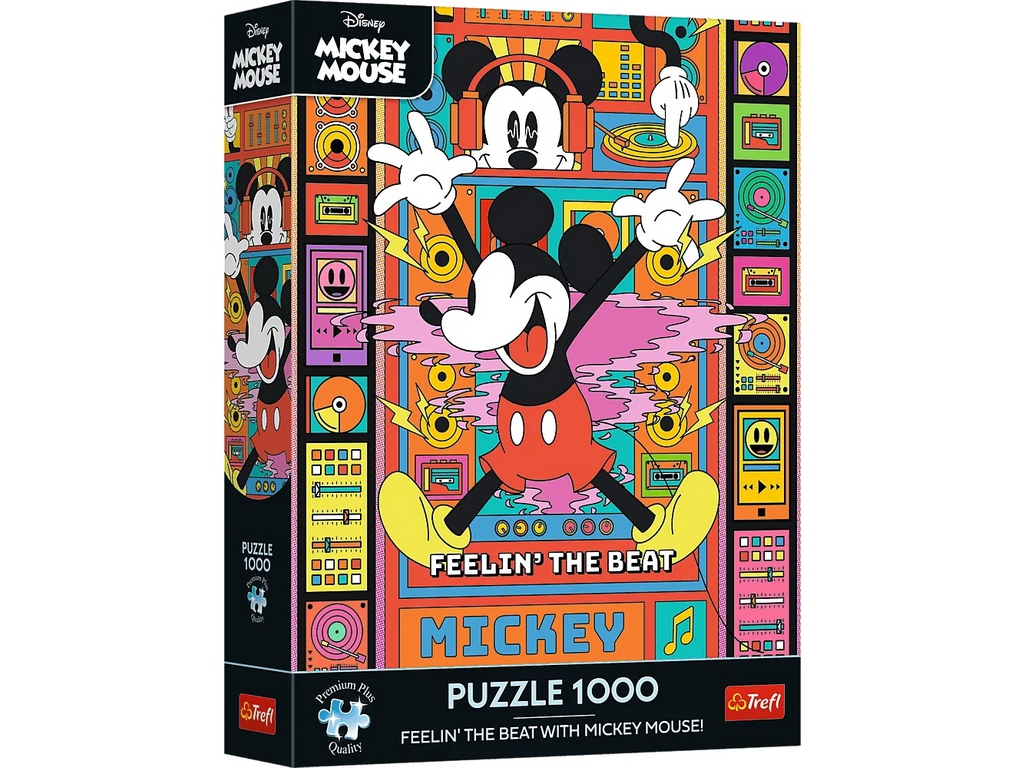 Пазлы Trefl Mickey and Friends Почувствуй ритм с Микки Маусом, 1000 элементов