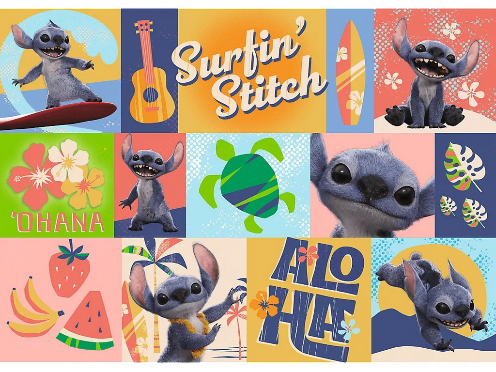 Пазлы Trefl Disney Stitch The Movie Приключения на Гавайях, 200 элементов