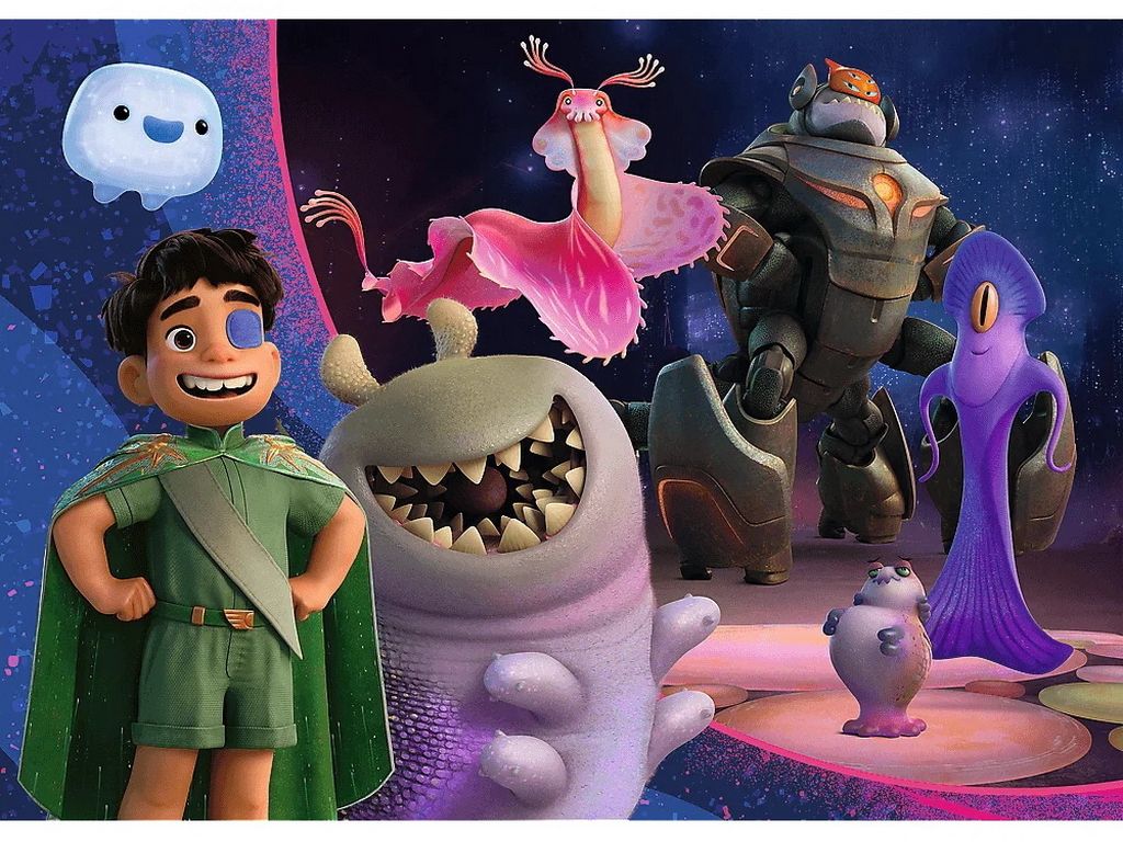 Пазли Trefl Disney Еліо в далекій галактиці, 200 елементів