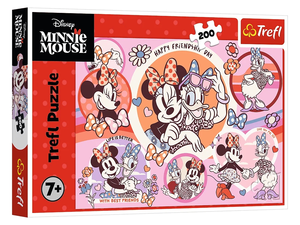 Пазлы Trefl Disney Minnie Mouse Привычки Минни Маус, 200 элементов