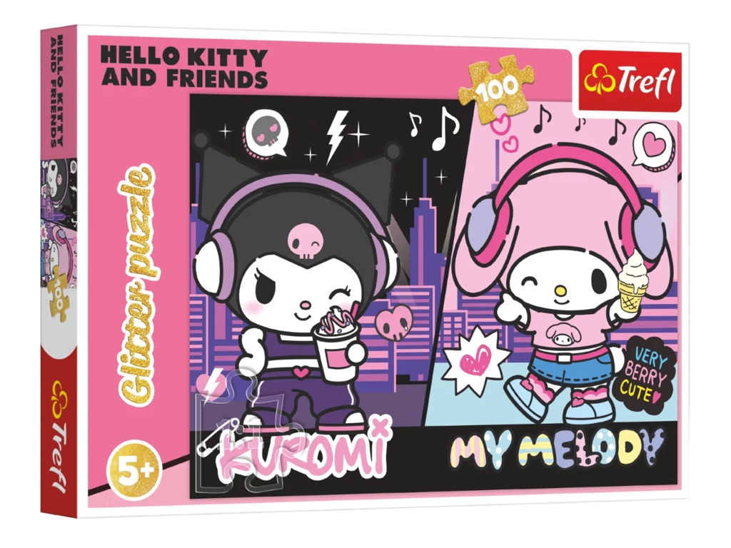 Пазлы Trefl Hello Kitty and Friends Правила Куроми, 160 элементов