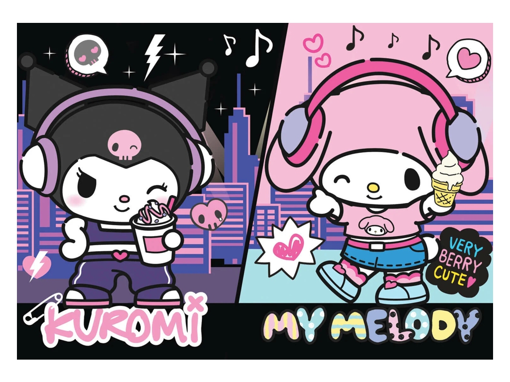 Пазлы Trefl Hello Kitty and Friends Правила Куроми, 160 элементов