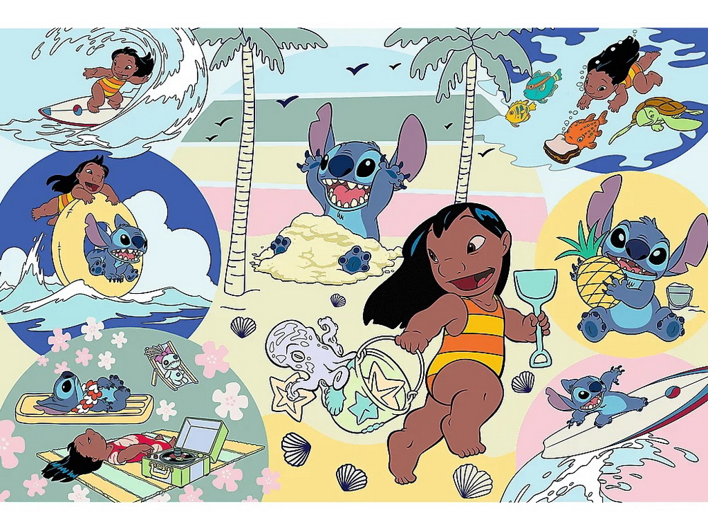 Пазлы Trefl Disney Stitch Правила Стичей, 160 элементов