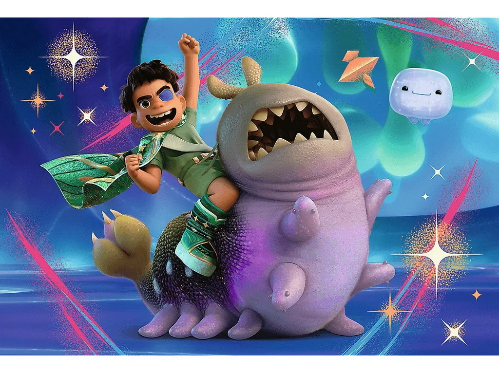 Пазли Trefl Disney Elio Космічна пригода, 100 елементів