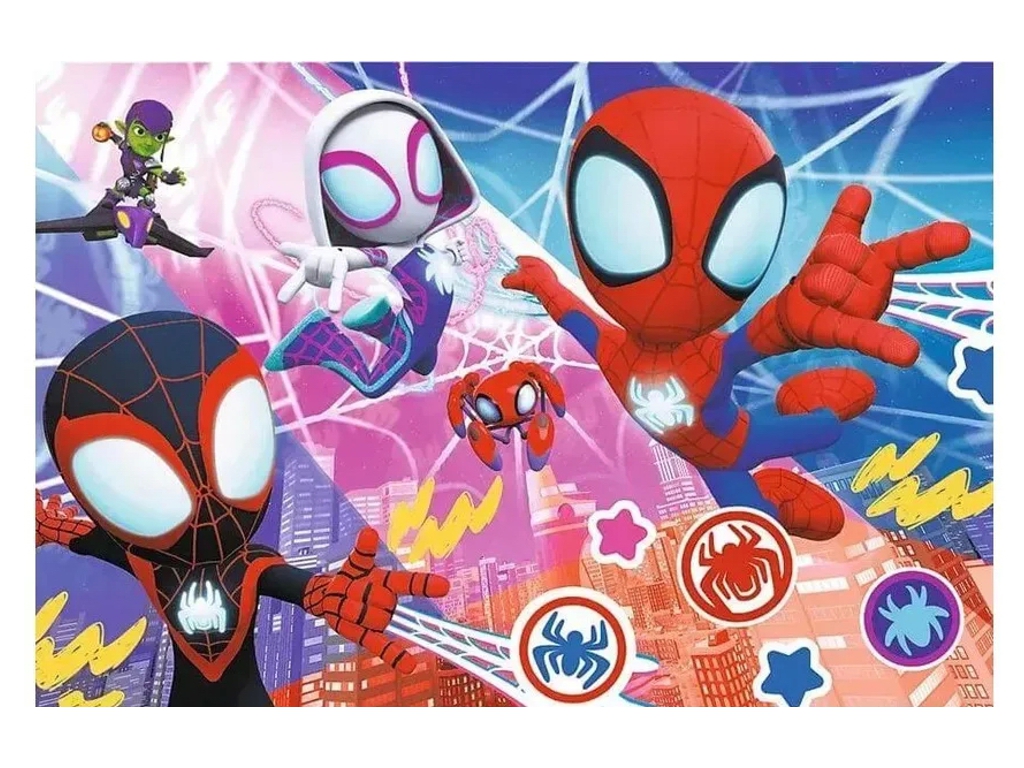Пазлы Trefl Marvel Spidey «Приключения героев», 60 элементов
