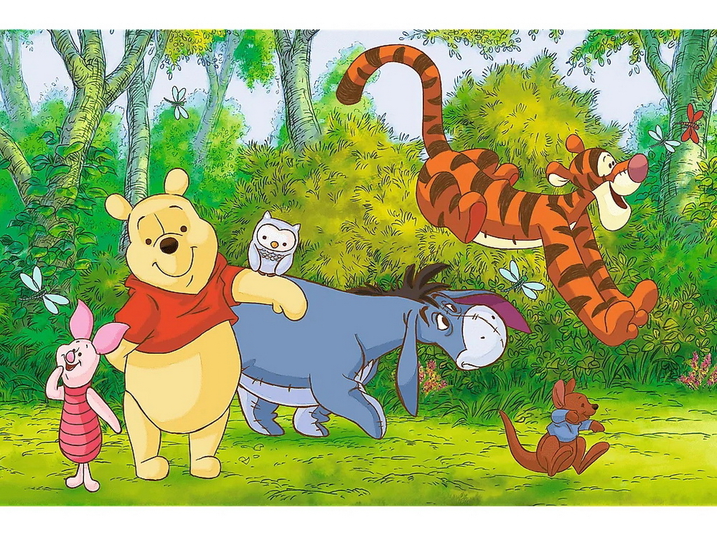Пазлы Trefl Disney Winnie The Pooh Вкусный мед, 60 элементов