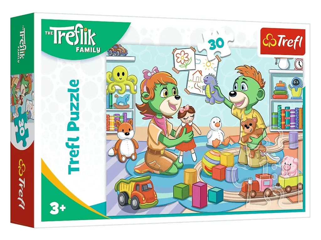 Пазлы Trefl The Treflik Family Счастливая семья, 30 элементов