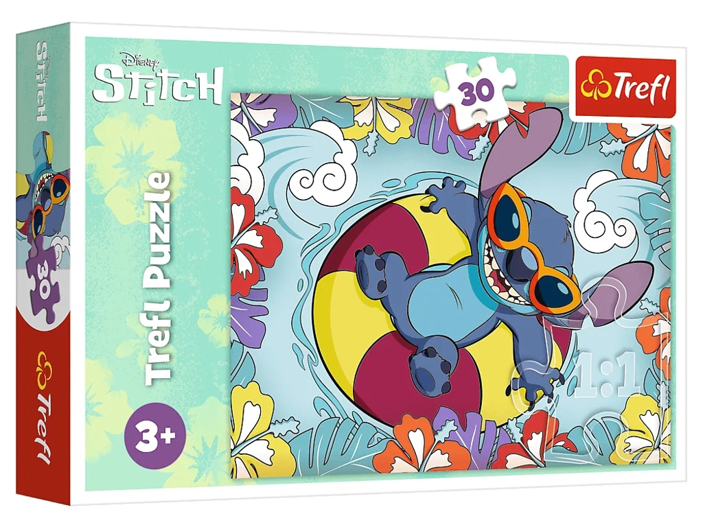 Пазлы Trefl Lilo and Stitch В отпуске, 30 элементов
