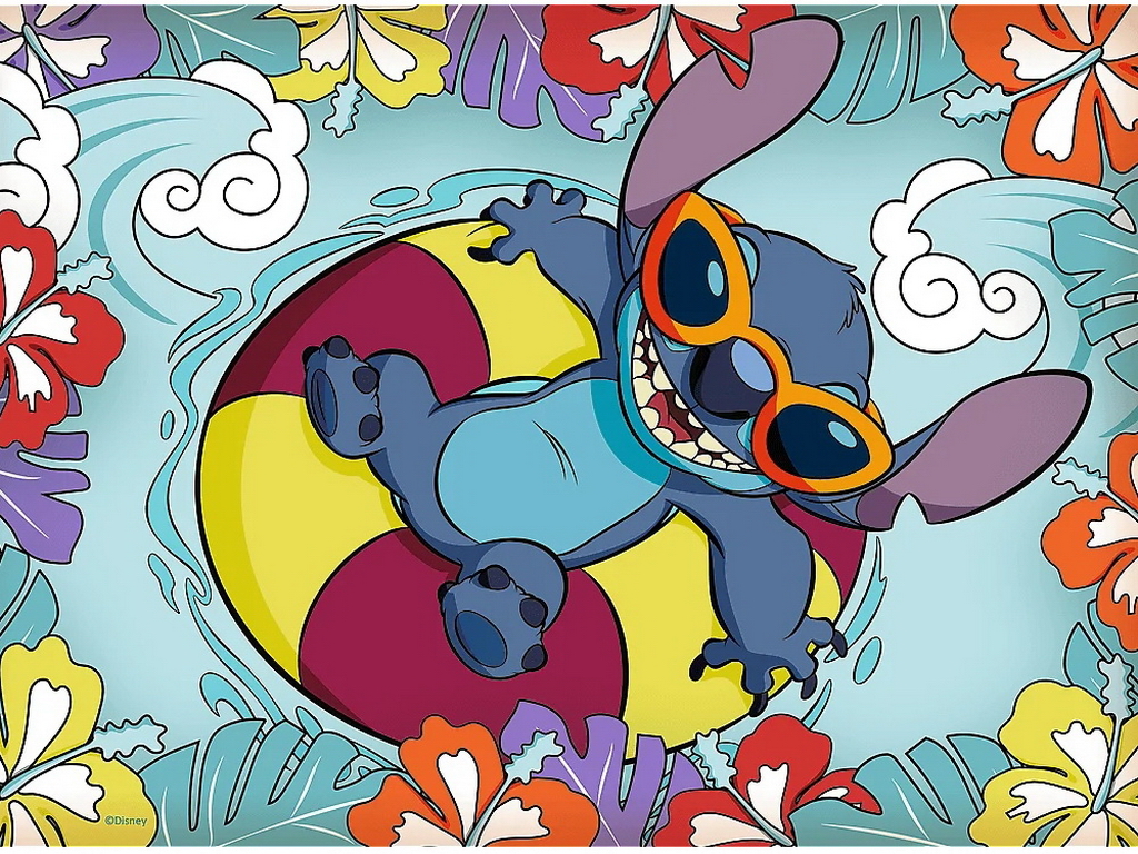Пазлы Trefl Lilo and Stitch В отпуске, 30 элементов