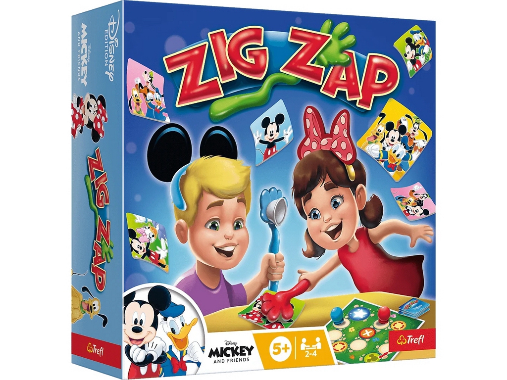 Детская настольная игра Trefl Disney Mickey Zig Zap