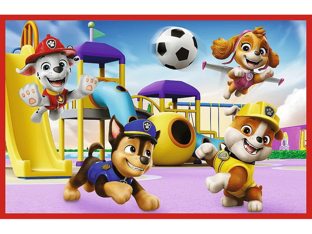 Пазли 2 в 1 Trefl Paw Patrol Веселий день песиків, 2 х 24 елементи